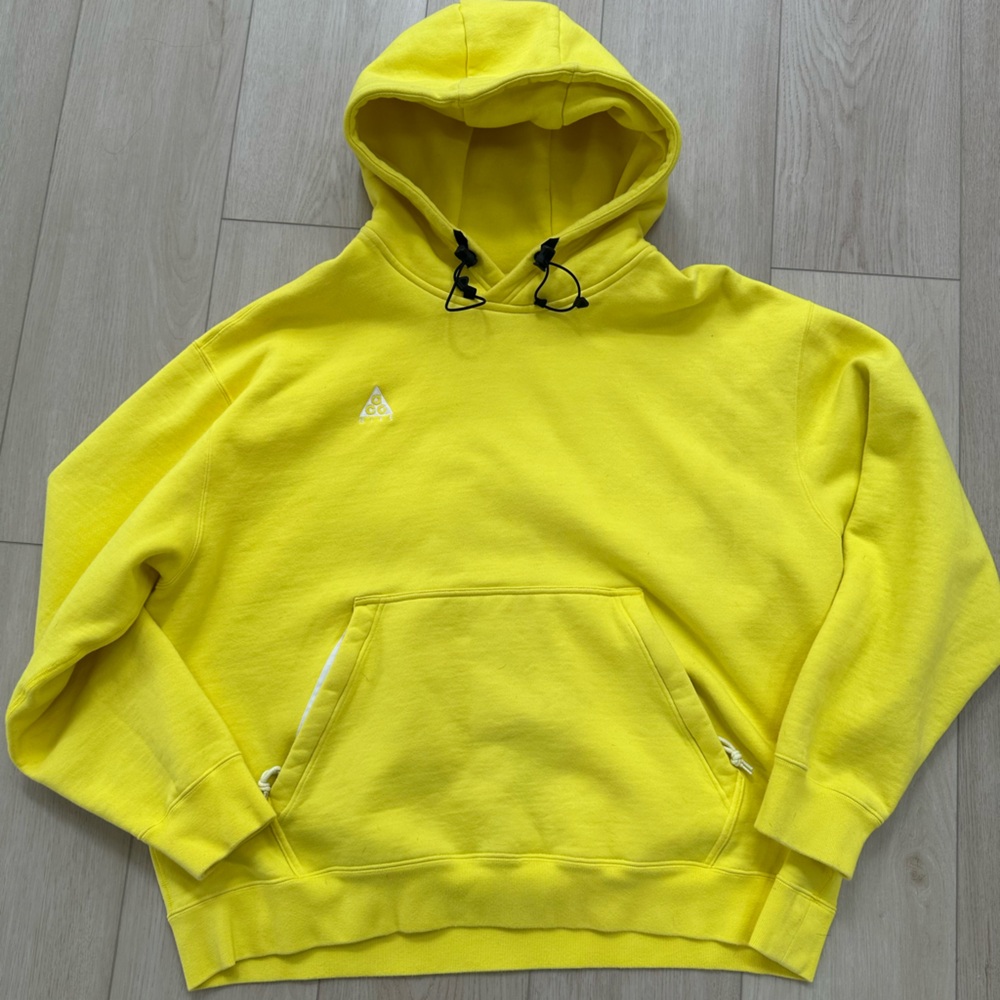 Nike ACG Bright Yellow Hoodie